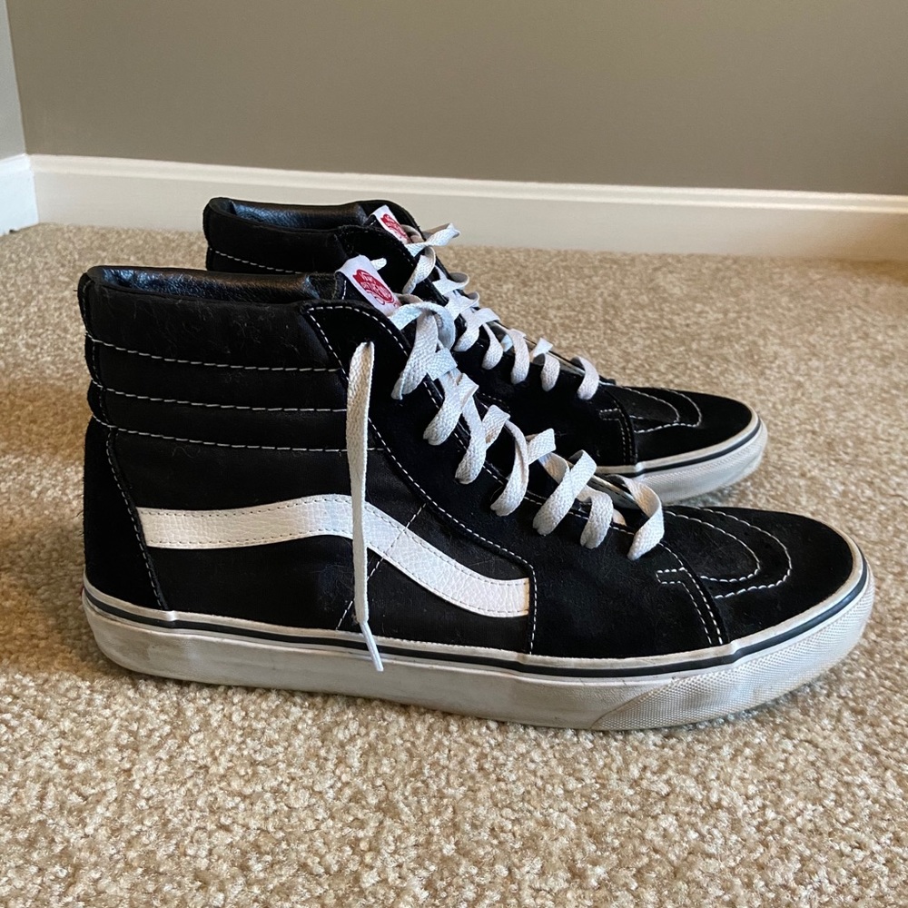 HIGHT TOP VANS - BLACK